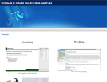 Tablet Screenshot of michaelestarr.com